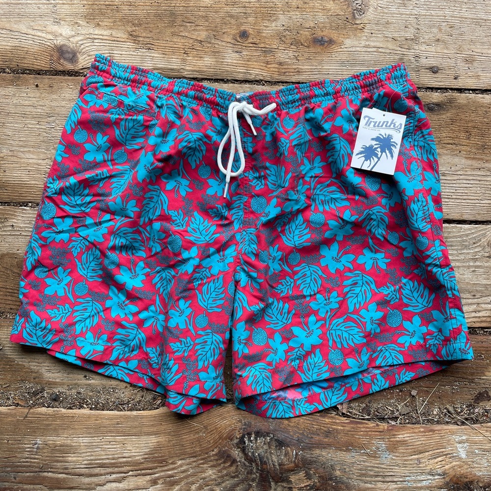 Mens Bathing suit Trunks Surf‎ Swim Co size XXL